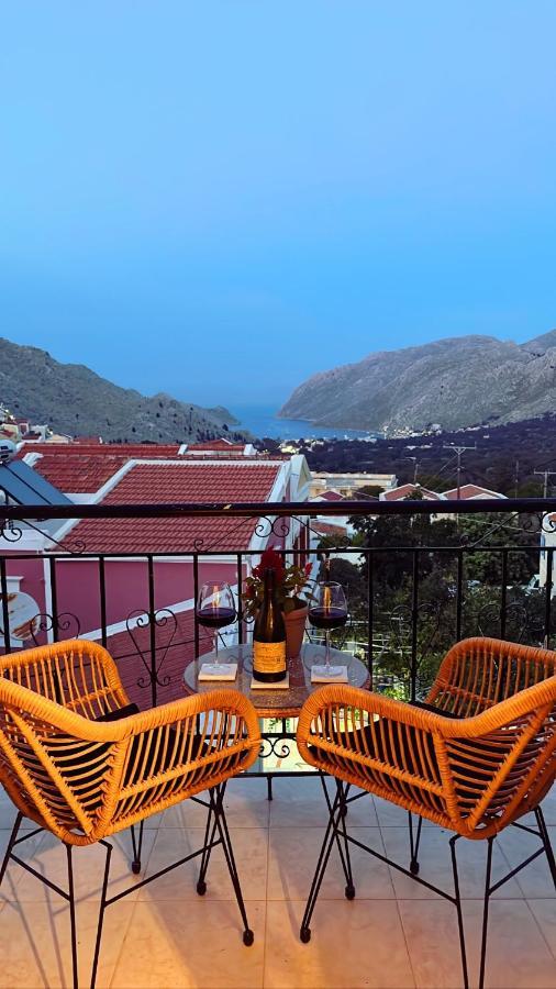 Casa Chara Appartement Sými Buitenkant foto